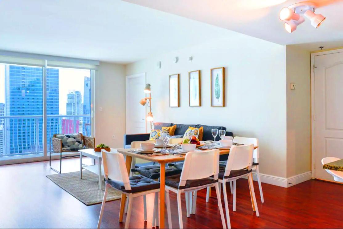 Luxury 2 Bedroom Apartment At Brickell With Pool Miami Ngoại thất bức ảnh