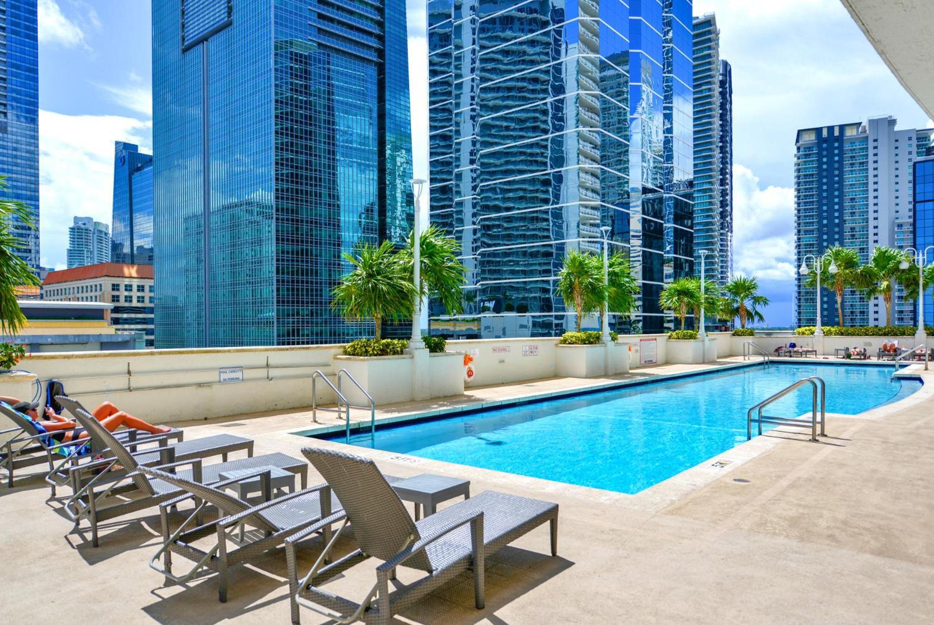 Luxury 2 Bedroom Apartment At Brickell With Pool Miami Ngoại thất bức ảnh